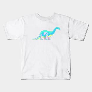 Neon Dino Kids T-Shirt